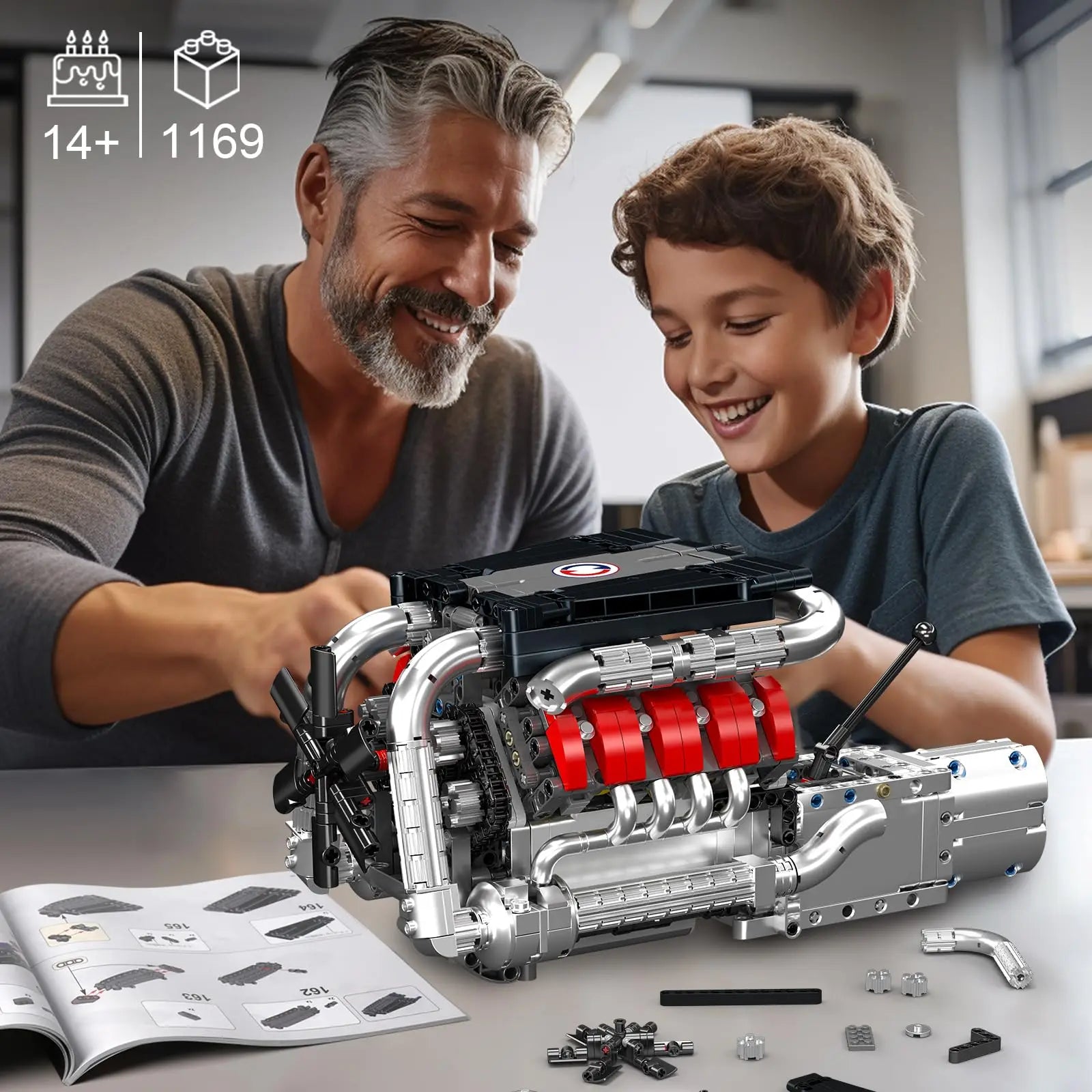 V8-Supercar-Motor – 1169 Teile