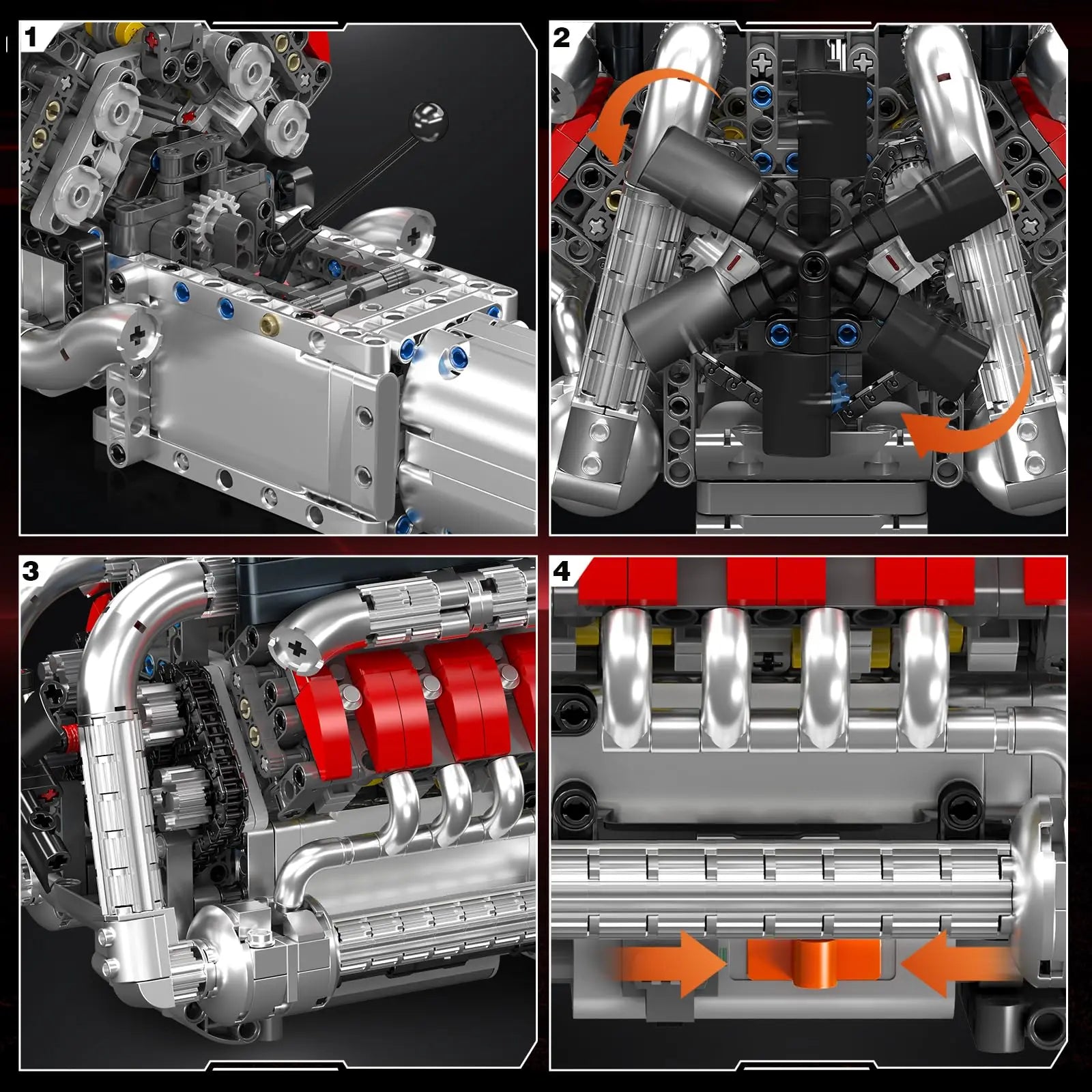 V8-Supercar-Motor – 1169 Teile