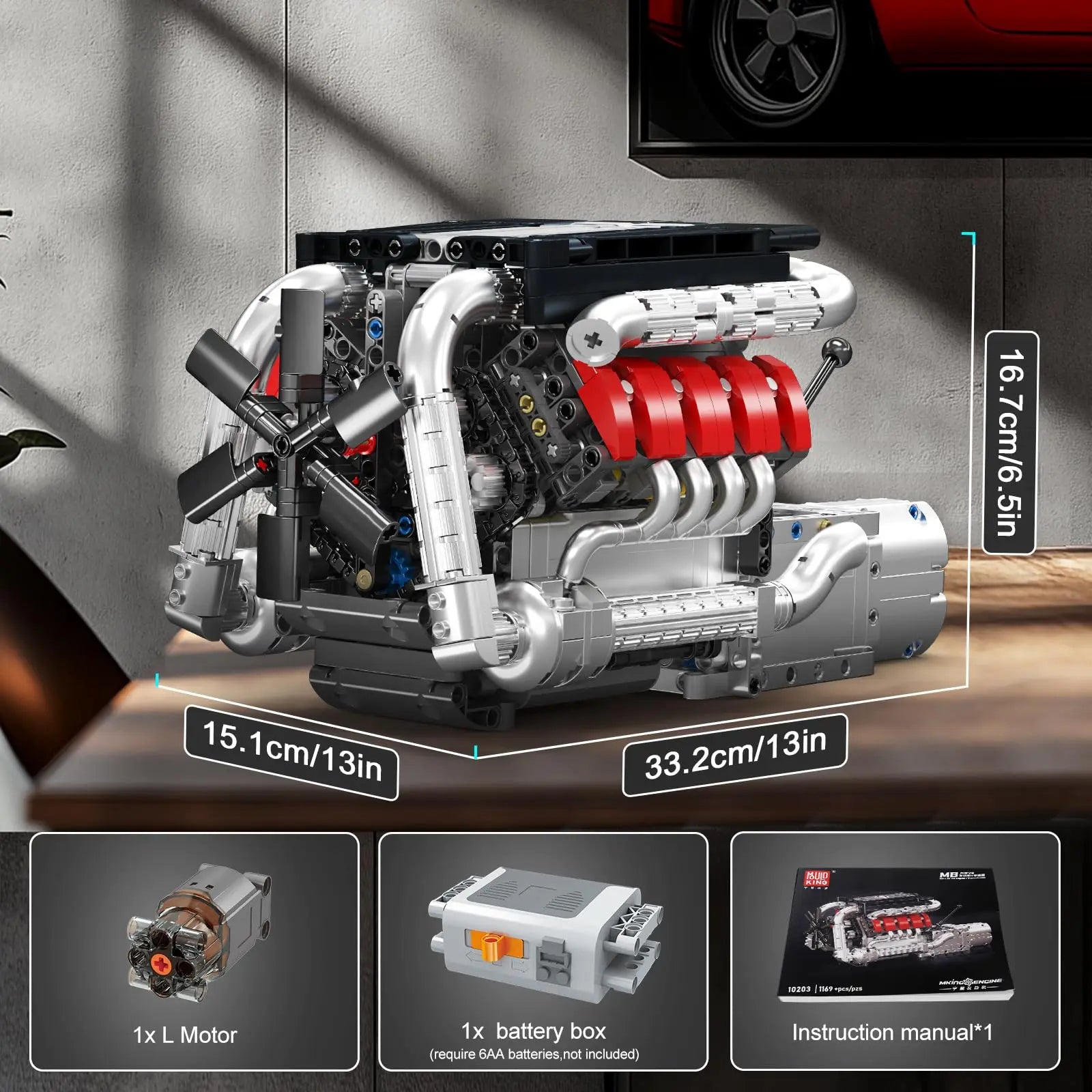 V8-Supercar-Motor – 1169 Teile