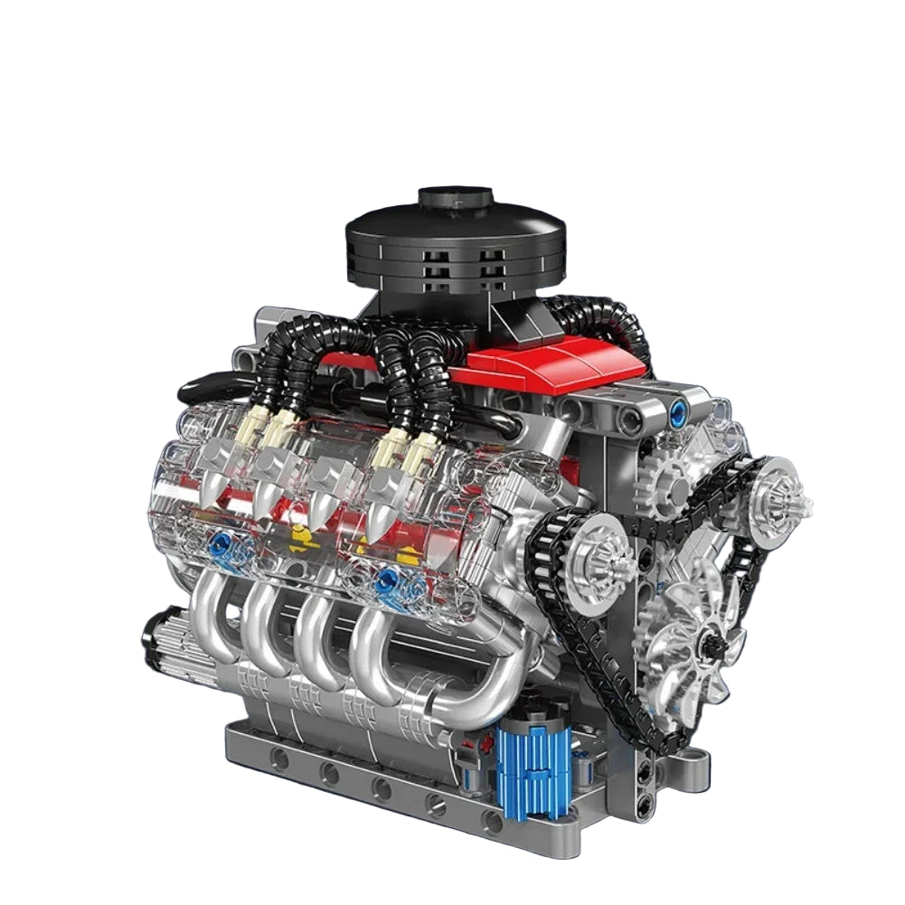 V8 Master Engine – 480 Teile