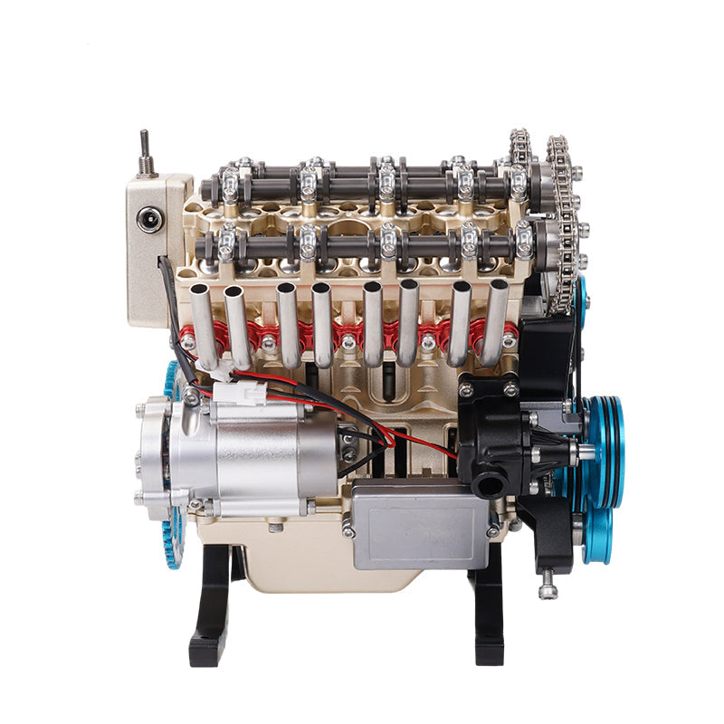 V8-Motor-Metallbausatz zum Selberbauen | +500 Teile